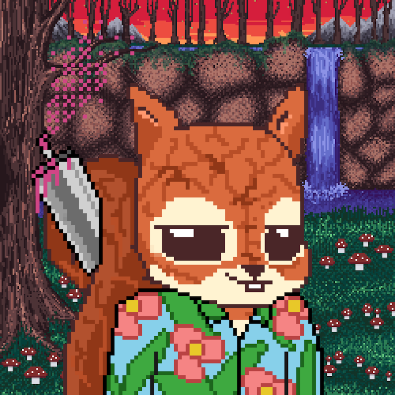 Pixel Squirrels #4051